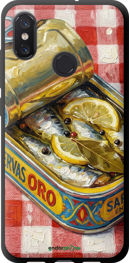 TPU чехол Vintage Sardine Tin Phone для Xiaomi Mi8 - 6772b-1499 изображение 