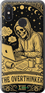 2D пластиковый чехол 'The Overthinker' для Xiaomi Mi8 изображение 2
