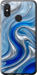 2D пластиковый чехол Liquid Chrome для Xiaomi Mi8 - 6781t-1499 изображение 