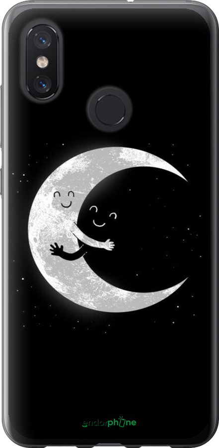 2D пластиковый чехол Лунные объятия для Xiaomi Mi8 - 6508t-1499 изображение 