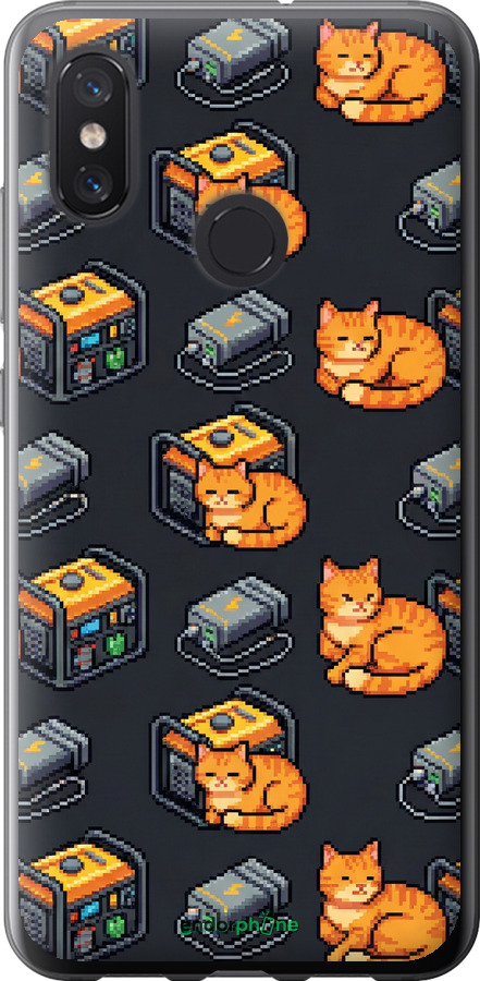 Силіконовий чехол Autonomous Zone для Xiaomi Mi8 - 6771u-1499 изображение 