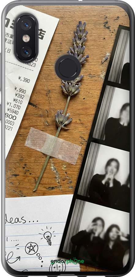 Силіконовий чехол Aesthetic Scrapbook Collage для Xiaomi Mi8 - 6773u-1499 изображение 