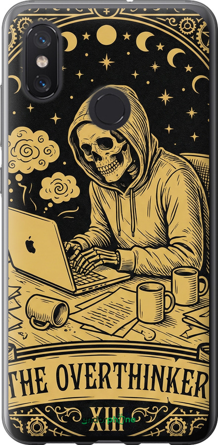 2D пластиковый чехол The Overthinker для Xiaomi Mi8 - 6774t-1499 изображение 