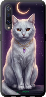 TPU чехол Mystic White Cat Gothic Dark Purple Gold для Xiaomi Mi9 - 6805b-1648 изображение 