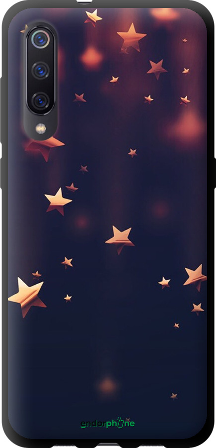 TPU чехол Падающие звезды для Xiaomi Mi9 - 3974b-1648 изображение 
