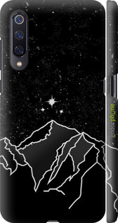 3D пластиковый матовый чехол 'Минималистический горный пейзаж' для Xiaomi Mi9 -  изображение 13