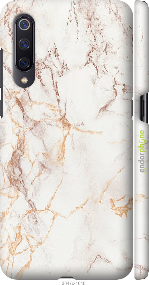 

Plástico mate 3D Capa "Mármore branco" para Xiaomi Mi9