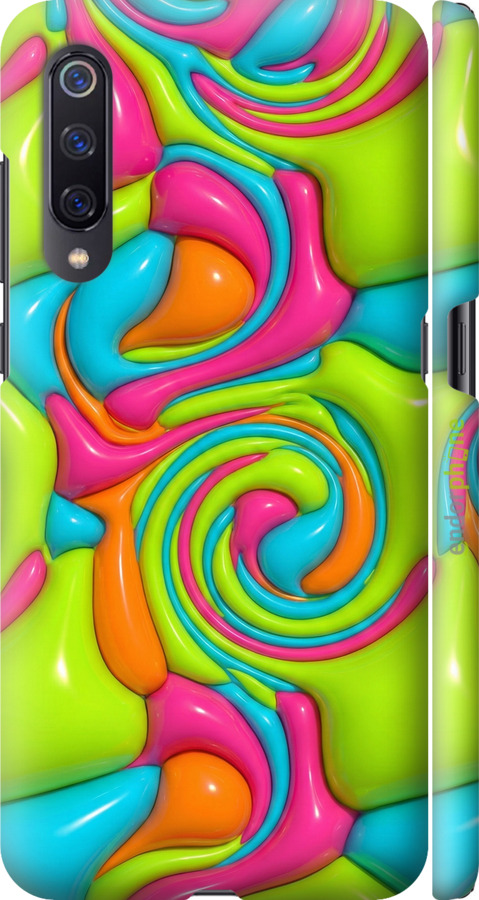 3D пластиковый матовый чехол Y2K Jelly Dream для Xiaomi Mi9 - 6780m-1648 изображение 