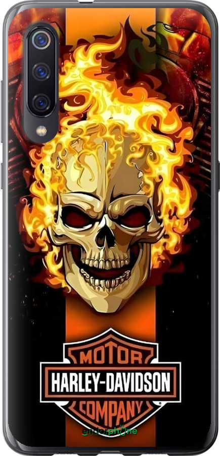 2D пластиковый чехол Харлей девидсон для Xiaomi Mi9 - 6370t-1648 изображение 