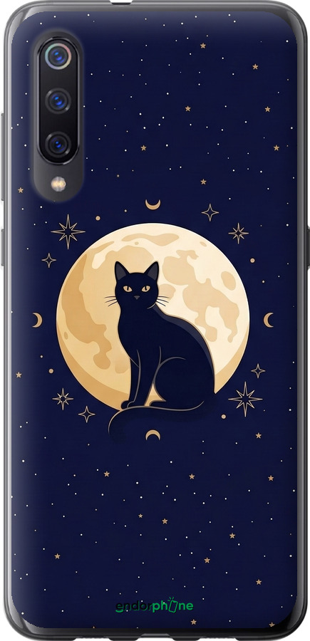 2D пластиковый чехол Cute Cat Celestial/Witchy для Xiaomi Mi9 - 6787t-1648 изображение 