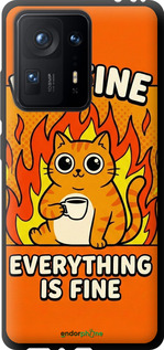 TPU чехол 'Funny Cat' для Xiaomi Mix 4 изображение 5