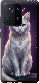 TPU чехол Mystic White Cat Gothic Dark Purple Gold для Xiaomi Mix 4 - 6805b-2475 изображение 