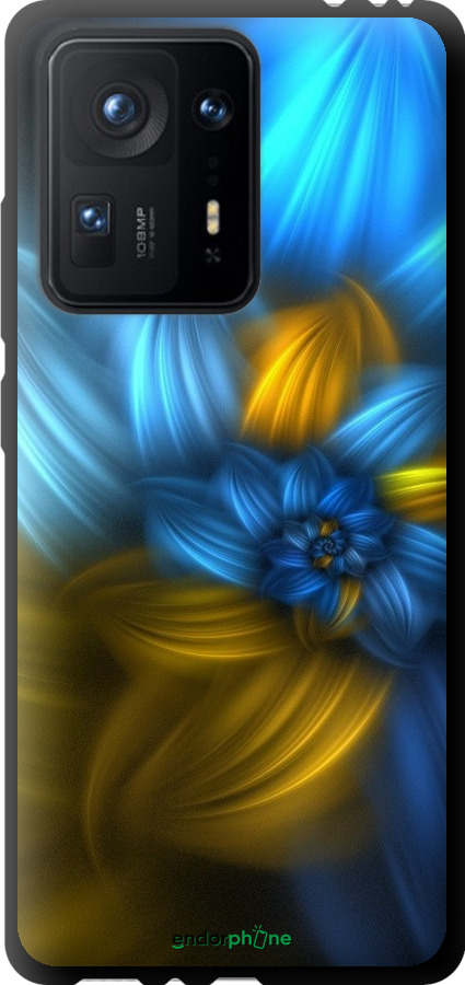

TPU чорний чохол "Візерунок 46" для Xiaomi Mix 4, Синій