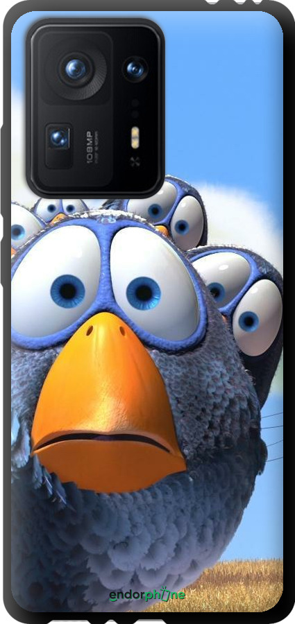 TPU чехол Angry Birds для Xiaomi Mix 4 - 6008b-2475 изображение 