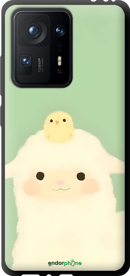 TPU чехол Барашек и ципленок для Xiaomi Mix 4 - 6369b-2475 изображение 