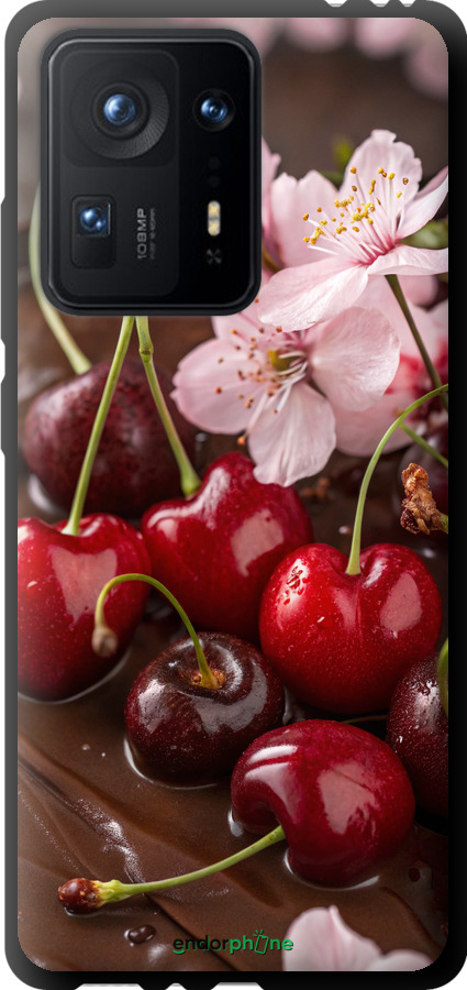 TPU чехол Вишня у шоколаді для Xiaomi Mix 4 - 6698b-2475 изображение 