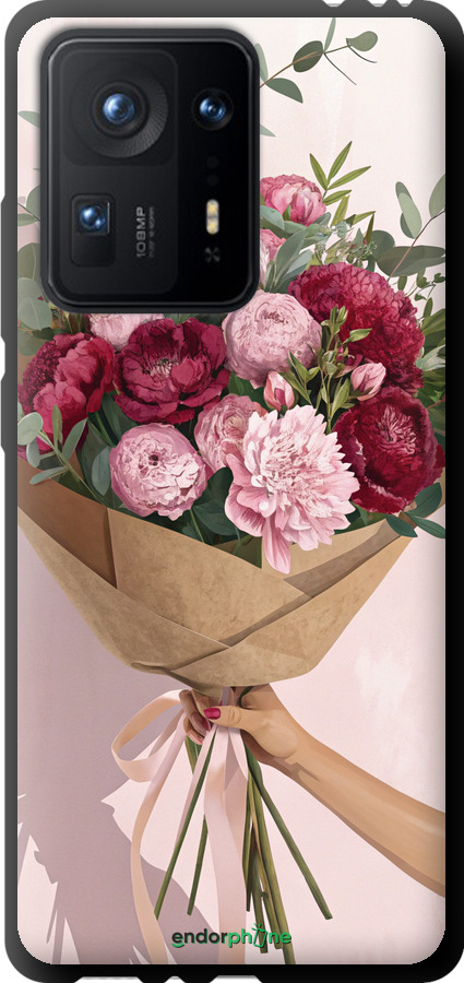 TPU чехол Пионы 1 для Xiaomi Mix 4 - 6705b-2475 изображение 