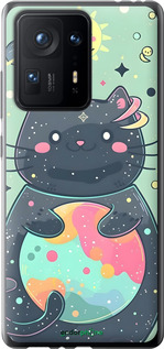 Силиконовый чехол Милый котик для Xiaomi Mix 4 - 6364u-2475 изображение 