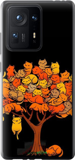Силіконовий чехол Дерево та котики для Xiaomi Mix 4 - 6516u-2475 изображение 