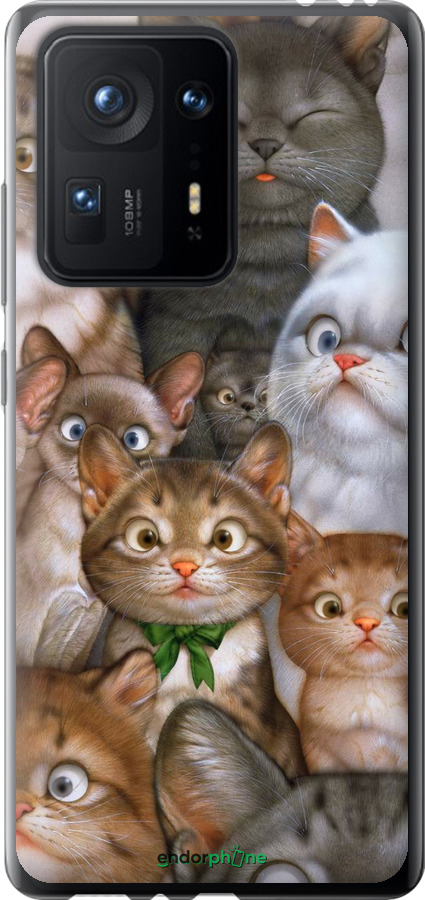 

Силіконовий чохол "Коти" для Xiaomi Mix 4