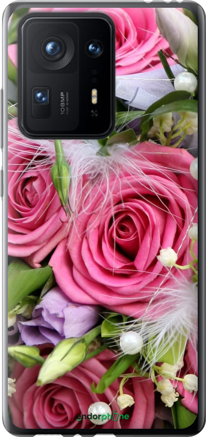 

Силіконовий чохол "Ніжність" для Xiaomi Mix 4, Рожевий