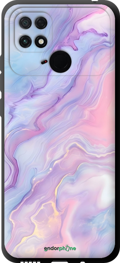 TPU чехол Нежный мрамор для Xiaomi Poco C40 - 6310b-2701 изображение 