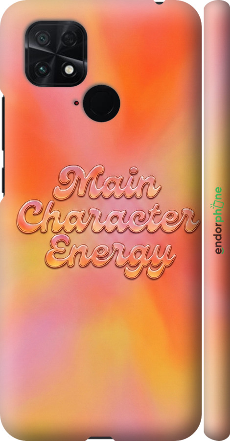 3D пластиковый матовый чехол Aura Gradient Main Character Energy Aesthetic Y2K для Xiaomi Poco C40 - 6783m-2701 изображение 