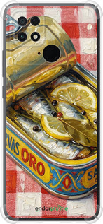 Силіконовий протиударний с посиленими кутами чехол Vintage Sardine Tin Phone для Xiaomi Poco C40 - 6772sp-2701 изображение 