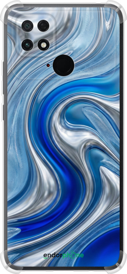 Силикон с усиленными углами чехол Liquid Chrome для Xiaomi Poco C40 - 6781sp-2701 изображение 