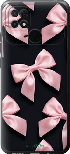 Силиконовый чехол Coquette Ribbons Dark Coquette для Xiaomi Poco C40 - 6767u-2701 изображение 