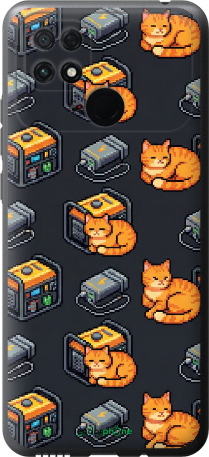 Силиконовый чехол Autonomous Zone для Xiaomi Poco C40 - 6771u-2701 изображение 