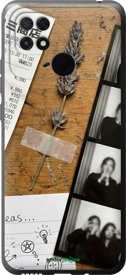 Силиконовый чехол Aesthetic Scrapbook Collage для Xiaomi Poco C40 - 6773u-2701 изображение 