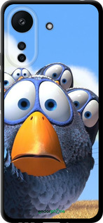 TPU чехол Angry Birds для Xiaomi Redmi 13C - 6008b-3410 изображение 