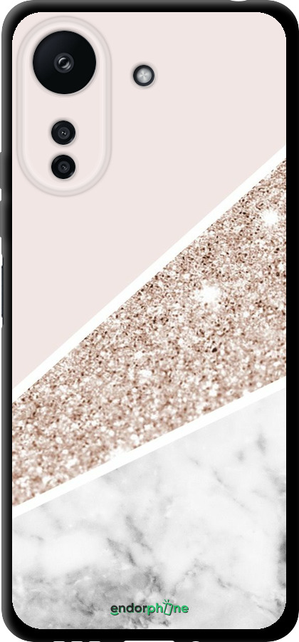 TPU чехол Пастельний мармур для Xiaomi Redmi 13C - 4342b-3410 изображение 