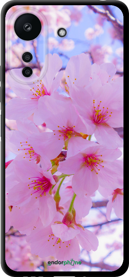 TPU чехол Сакура для Xiaomi Redmi 13C - 6029b-3410 изображение 