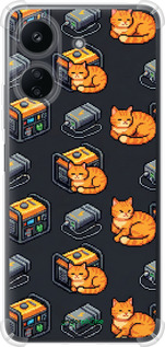 Силикон с усиленными углами чехол Autonomous Zone для Xiaomi Redmi 13C - 6771sp-3410 изображение 