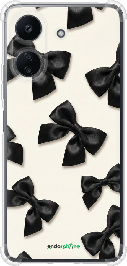 Силіконовий протиударний с посиленими кутами чехол Dark Coquette для Xiaomi Poco C65 - 6765sp-3447 изображение 