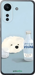 Силіконовий чехол Пес водка для Xiaomi Poco C65 - 6368u-3447 изображение 
