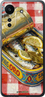 Силіконовий чехол Vintage Sardine Tin Phone для Xiaomi Redmi 13C - 6772u-3410 изображение 