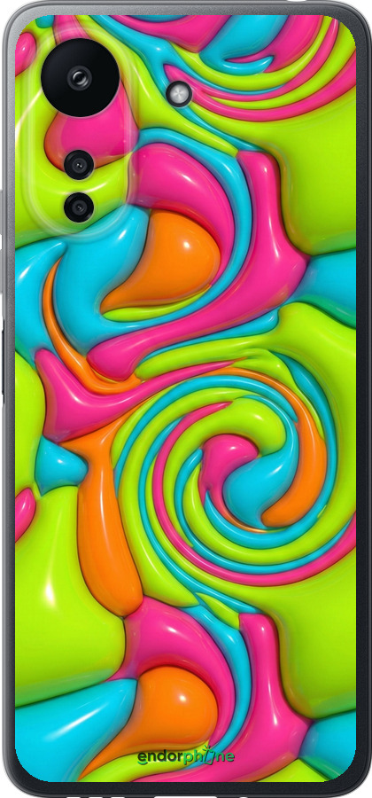 Силіконовий чехол Y2K Jelly Dream для Xiaomi Poco C65 - 6780u-3447 изображение 