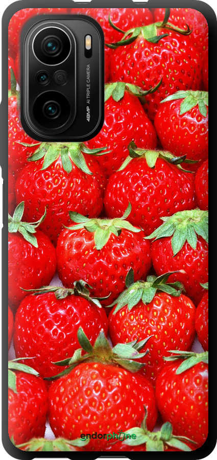 TPU чехол Полуниця для Xiaomi Mi 11i - 6020b-3935 изображение 