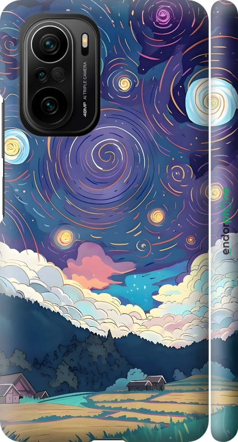 3D пластиковий матовий чехол Креативний арт для Xiaomi Mi 11i - 6322m-3935 изображение 