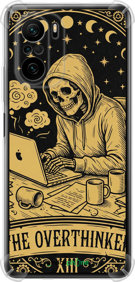 Силикон с усиленными углами чехол The Overthinker для Xiaomi Mi 11i - 6774sp-3935 изображение 