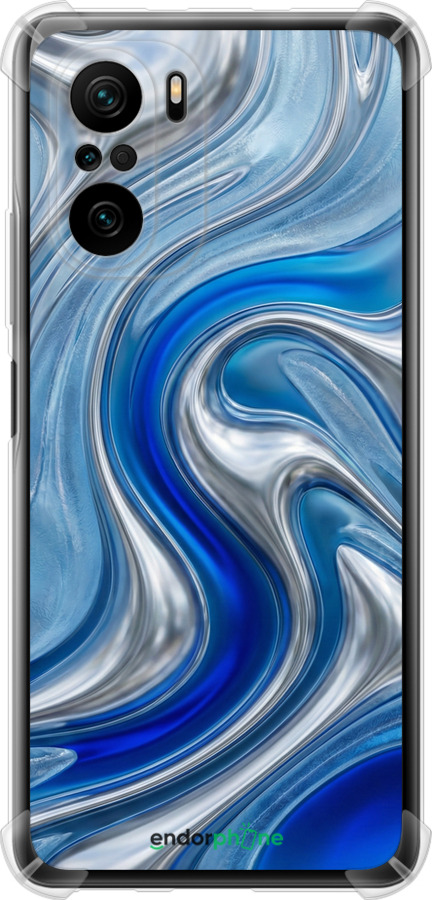 Силикон с усиленными углами чехол Liquid Chrome для Xiaomi Mi 11i - 6781sp-3935 изображение 