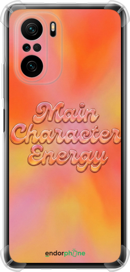 Силіконовий протиударний с посиленими кутами чехол Aura Gradient Main Character Energy Aesthetic Y2K для Xiaomi Poco F3 - 6783sp-2280 изображение 