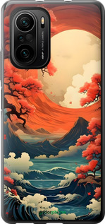 Силиконовый чехол Природа японии для Xiaomi Poco F3 - 6327u-2280 изображение 