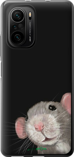 2D пластиковий чехол The Peeking Rat для Xiaomi Poco F3 - 6442t-2280 изображение 