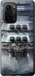 2D пластиковый чехол Линкор, world of tanks, wargaming, военный корабль для Xiaomi Poco F3 - 6453t-2280 изображение 