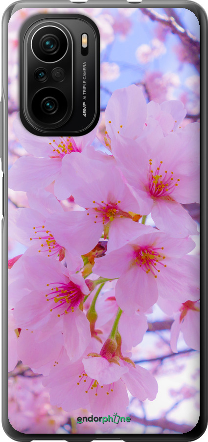 2D пластиковый чехол Сакура для Xiaomi Poco F3 - 6029t-2280 изображение 