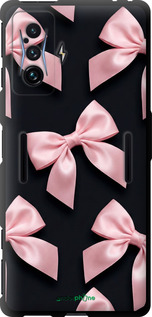 TPU чехол Coquette Ribbons Dark Coquette для Xiaomi Poco F4 GT - 6767b-2958 изображение 